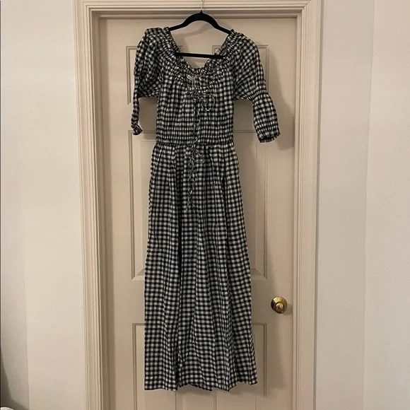 DOEN Ischia Gingham Dress - Picture 3 of 4